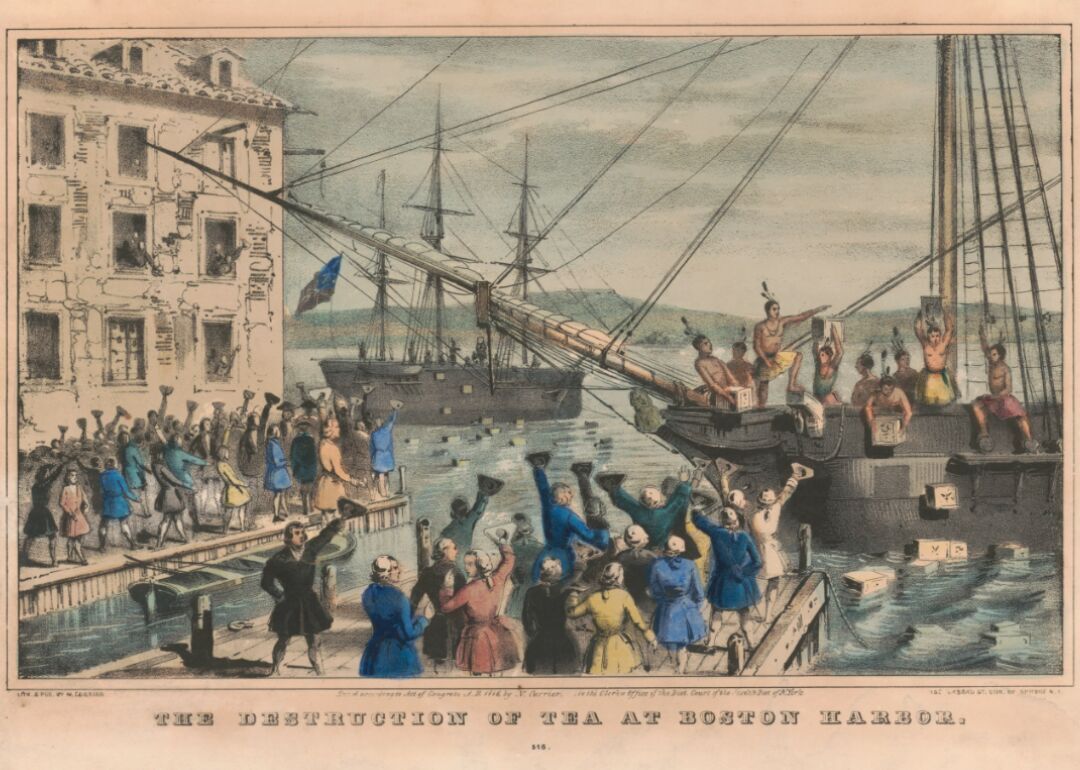 1773: The Boston Tea Party